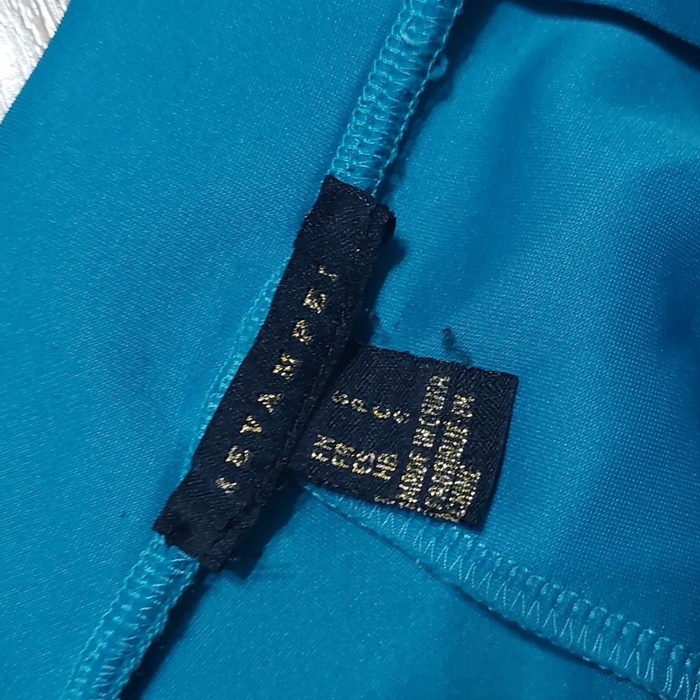 Turquoise trousers - Picture 3 of 7
